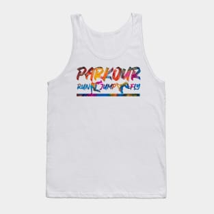 parkour freerunning Tank Top